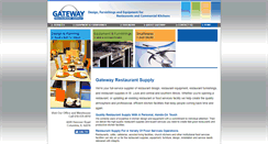 Desktop Screenshot of gatewayrestaurantsupply.com